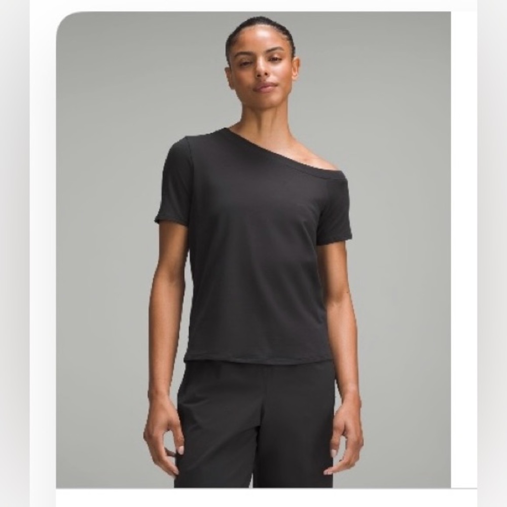 Lululemon Off-The-Shoulder T-Shirt